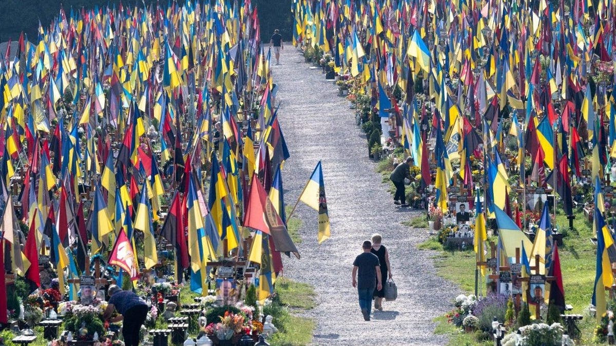 Medan Perang Rusia Hari Kemerdekaan Mars Polandia Ukraina