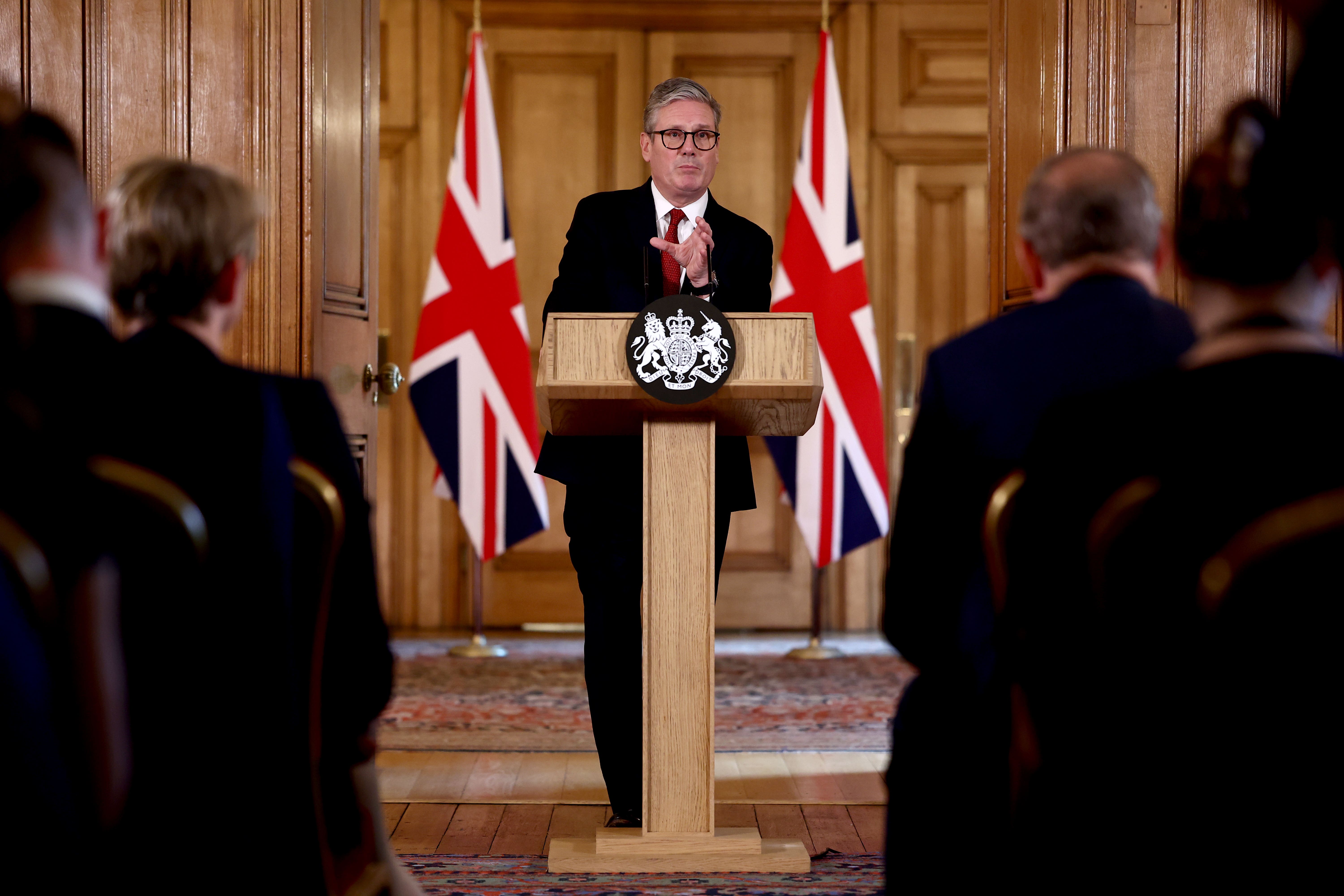 Perdana Menteri Sir Keir Starmer (Henry Nicholls/PA)