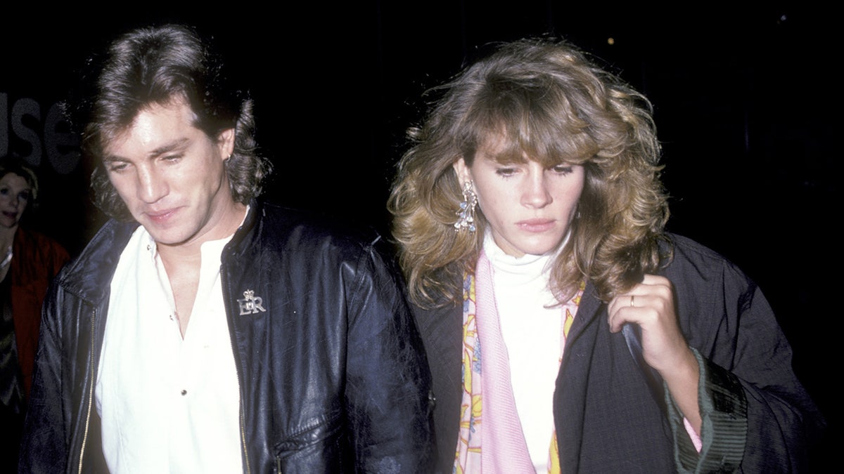 Eric dan Julia Roberts pada tahun 1986