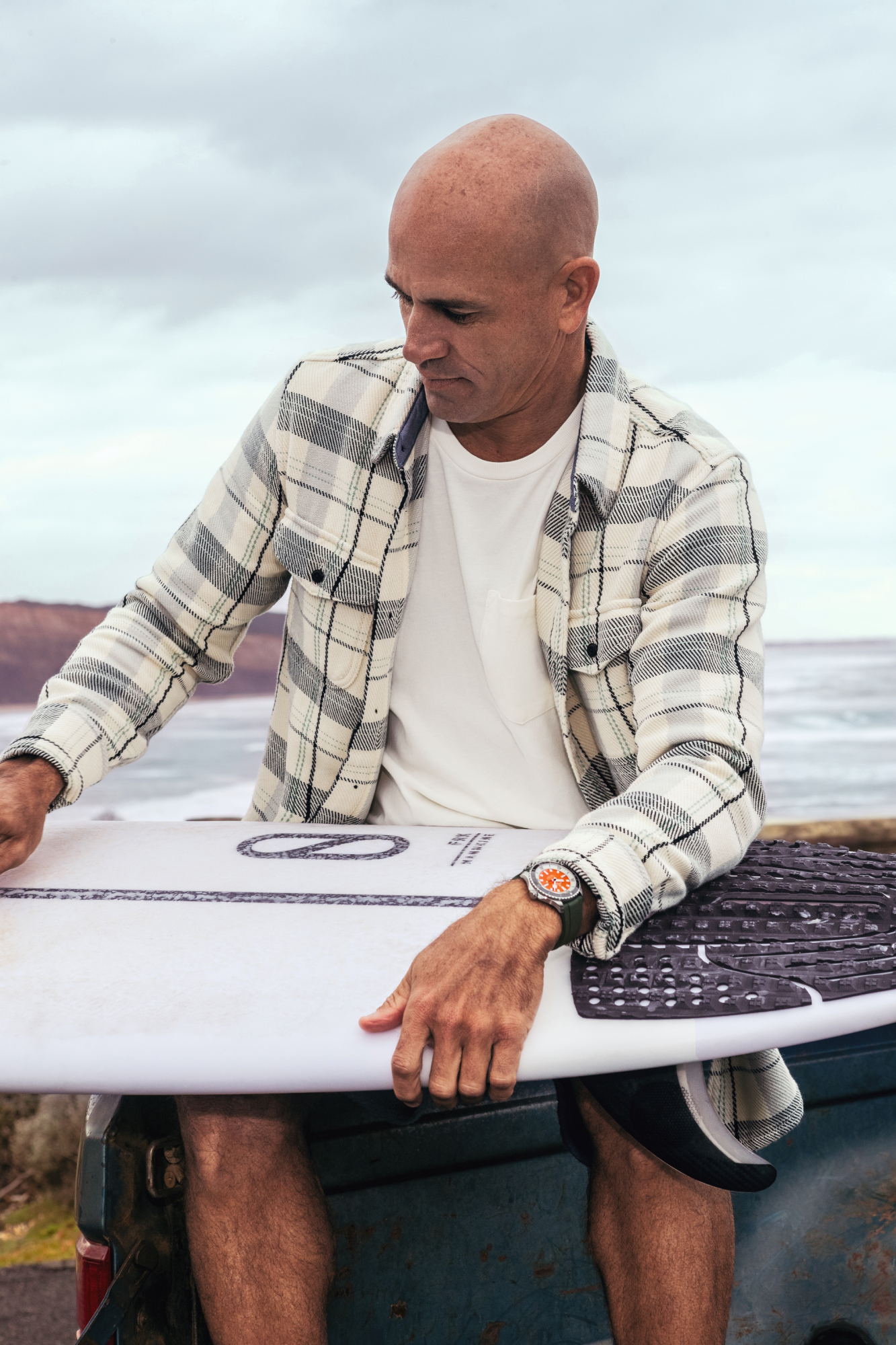 Kelly Slater, dengan jam tangan Breitlingnya.