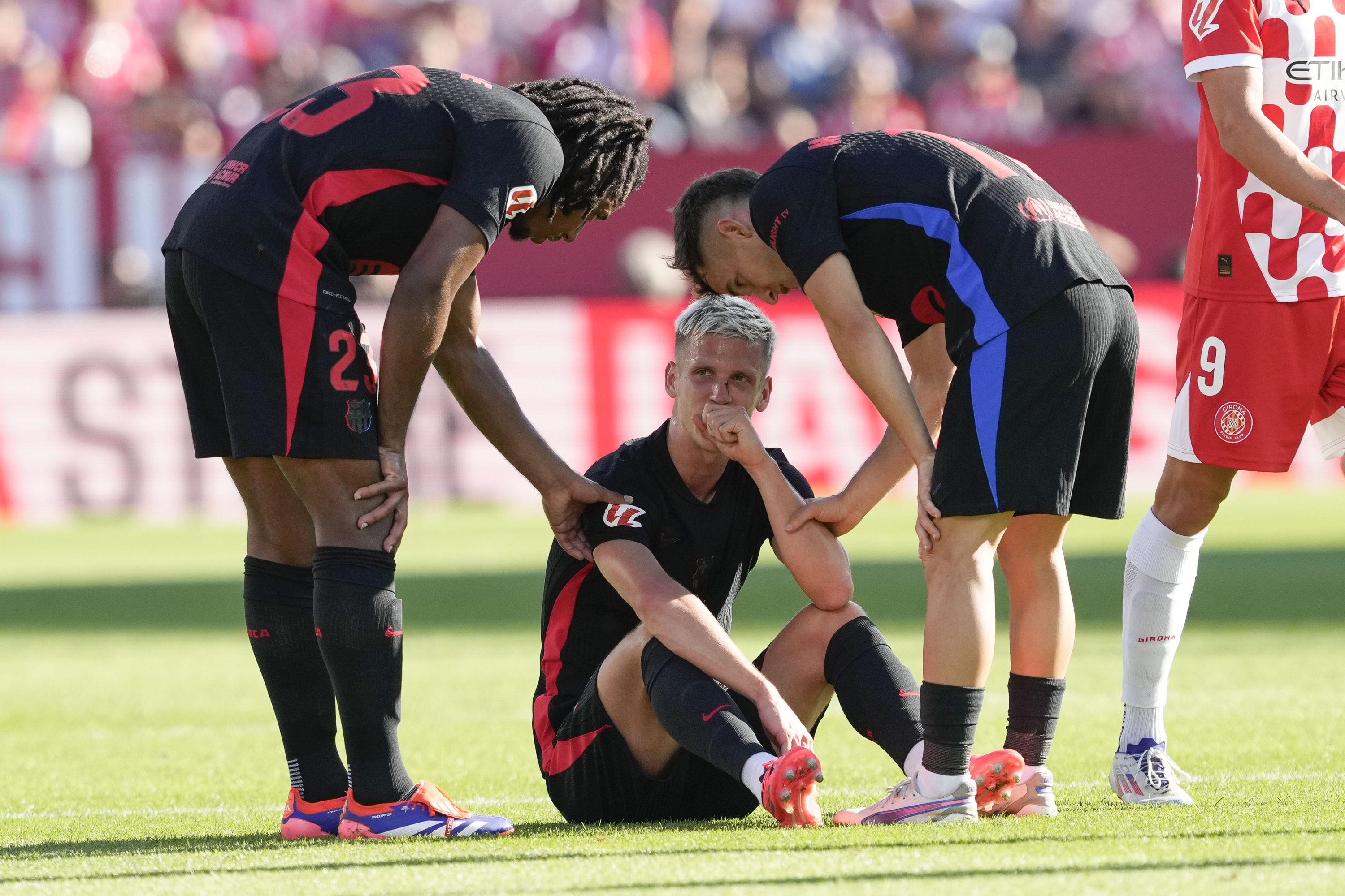 Dani Olmo, hari cederanya di Girona.