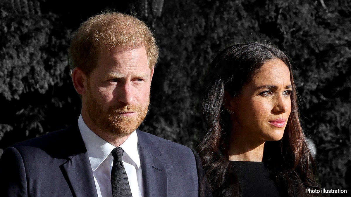 Meghan Markle dan Pangeran Harry terlihat gelisah