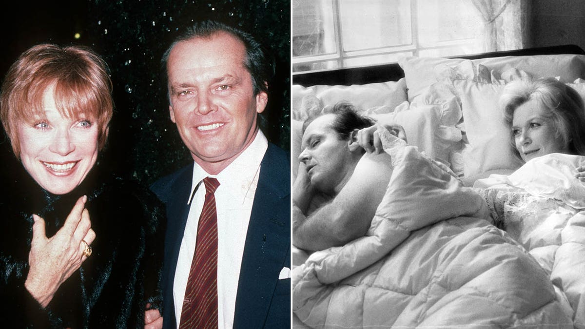 Shirley MacLaine dan Jack Nicholson di Oscar/Shirley dan Jack in Dearment