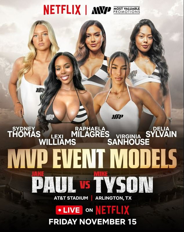 Temui semua wanita cantik yang akan menjadi gadis ring untuk Jake Paul vs Mike Tyson