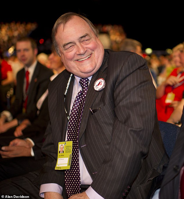 Mantan Wakil Perdana Menteri John Prescott (foto 2012) meninggal pada usia 86 tahun, kata keluarganya