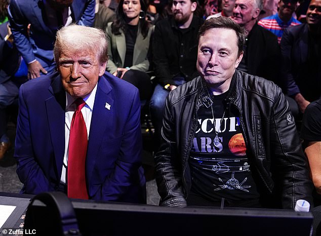 Miliarder pendiri Tesla itu juga terpilih sebagai presiden pada acara UFC di New York City, Sabtu lalu