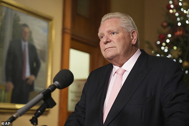 Perdana Menteri Ontario Doug Ford – anggota partai oposisi Tory – berbicara tentang provinsinya dan rencana negaranya untuk melakukan perlawanan setelah bertemu dengan Trudeau dan rekan-rekannya yang lain.