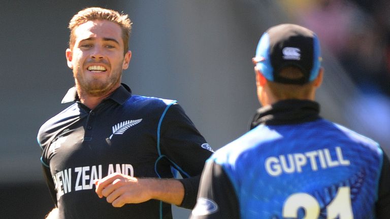 Tim Southee, Selandia Baru, Piala Dunia Kriket 2015 (Associated Press)