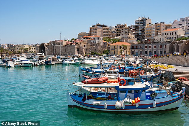 Pelabuhan Heraklion tempat mayat Jean Hanlon ditemukan