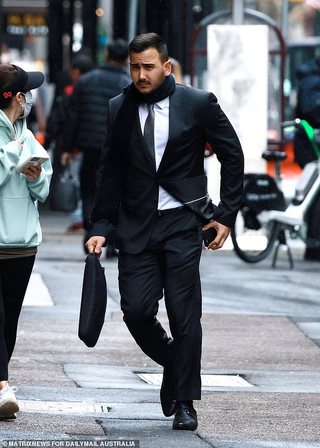 Pengantin pria Andrew David, dalam foto, telah dipenjara selama 13 tahun karena perannya dalam serangkaian pemerkosaan beramai-ramai di akhir pekan Bucks di Newcastle.