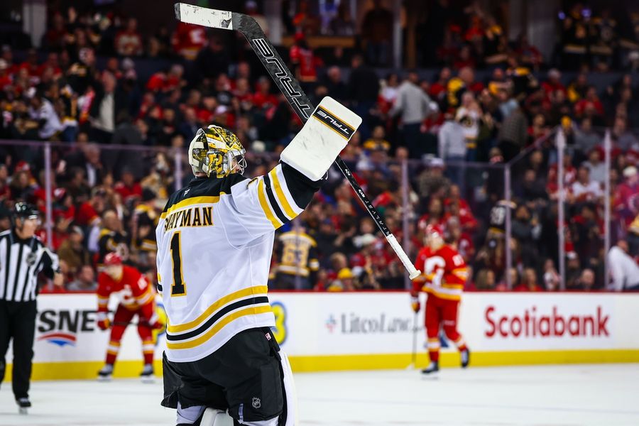 NHL: Boston Bruins di Calgary Flames