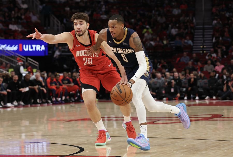 NBA: Pelikan New Orleans di Houston Rockets