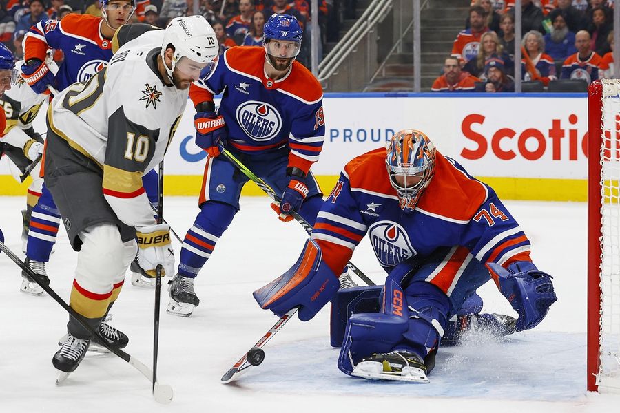 NHL: Ksatria Emas Vegas di Edmonton Oilers