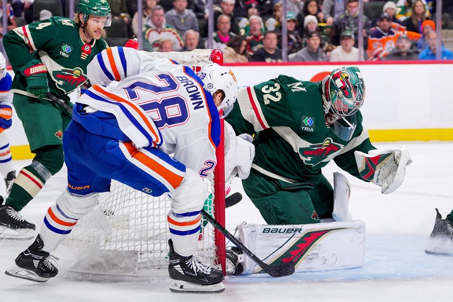 NHL: Edmonton Oilers di Minnesota Wild