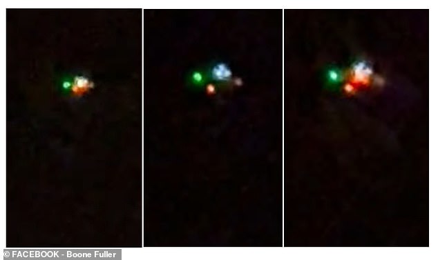 Menariknya, drone misterius bersayap tetap dengan lampu merah, putih dan hijau ini menyerupai pesawat yang terlihat di pangkalan militer AS yang sensitif selama beberapa tahun terakhir.