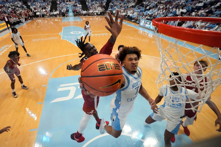 Bola Basket NCAA: Alabama di Carolina Utara