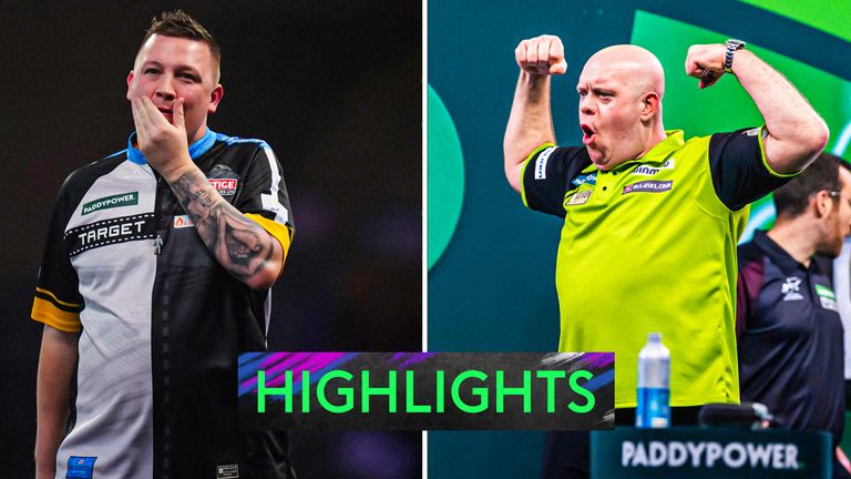 Kredit HLT Dobey v Van Gerwen: Galeri PDC