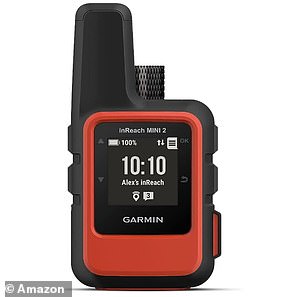Heather sedang dalam perjalanan ke kota utara Rishikesh ketika petugas keamanan di Bandara Internasional Indira Gandhi menyerahkannya kepada polisi karena membawa perangkat Garmin InReach (foto)