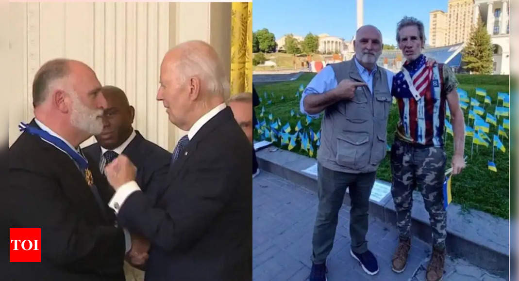 Jose Andres merayakannya dengan Presidential Medal of Freedom AS, namun foto calon pembunuh Trump memicu perdebatan Jose Andres merayakannya dengan Presidential Medal of Freedom AS, namun foto calon pembunuh Trump memicu perdebatan