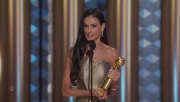 Demi Moore menahan air mata dalam pidatonya di Golden Globes | budaya Demi Moore menahan air mata dalam pidatonya di Golden Globes | budaya