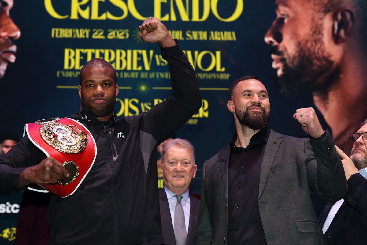 Daniel DuBois dan Joseph Parker menantang rintangan, sains, dan akal sehat untuk saling menjangkau Daniel DuBois dan Joseph Parker menantang rintangan, sains, dan akal sehat untuk saling menjangkau
