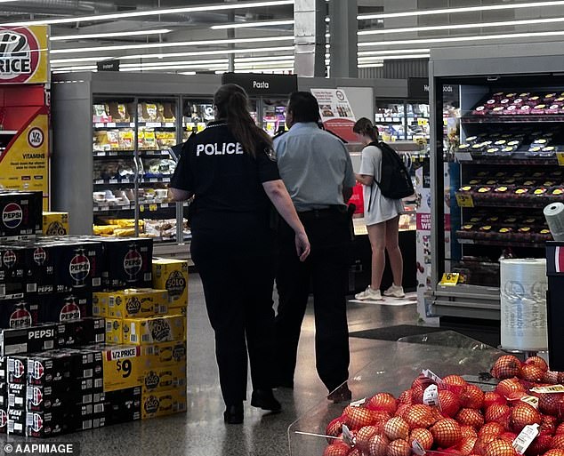 Bocah itu menikam Ms Campomeyer dengan pisau yang diambil dari dalam Coles sekitar pukul 17.20 pada hari Senin.