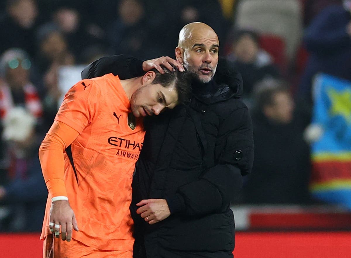 Pep Guardiola mengecam kiper Stefan Ortega setelah hasil imbang Manchester City di Brentford Pep Guardiola mengecam kiper Stefan Ortega setelah hasil imbang Manchester City di Brentford