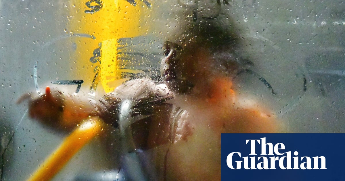 Di dalam bus: sekilas penumpang yang lewat di London yang hujan – dalam gambar | Seni dan Desain Di dalam bus: sekilas penumpang yang lewat di London yang hujan – dalam gambar | Seni dan Desain