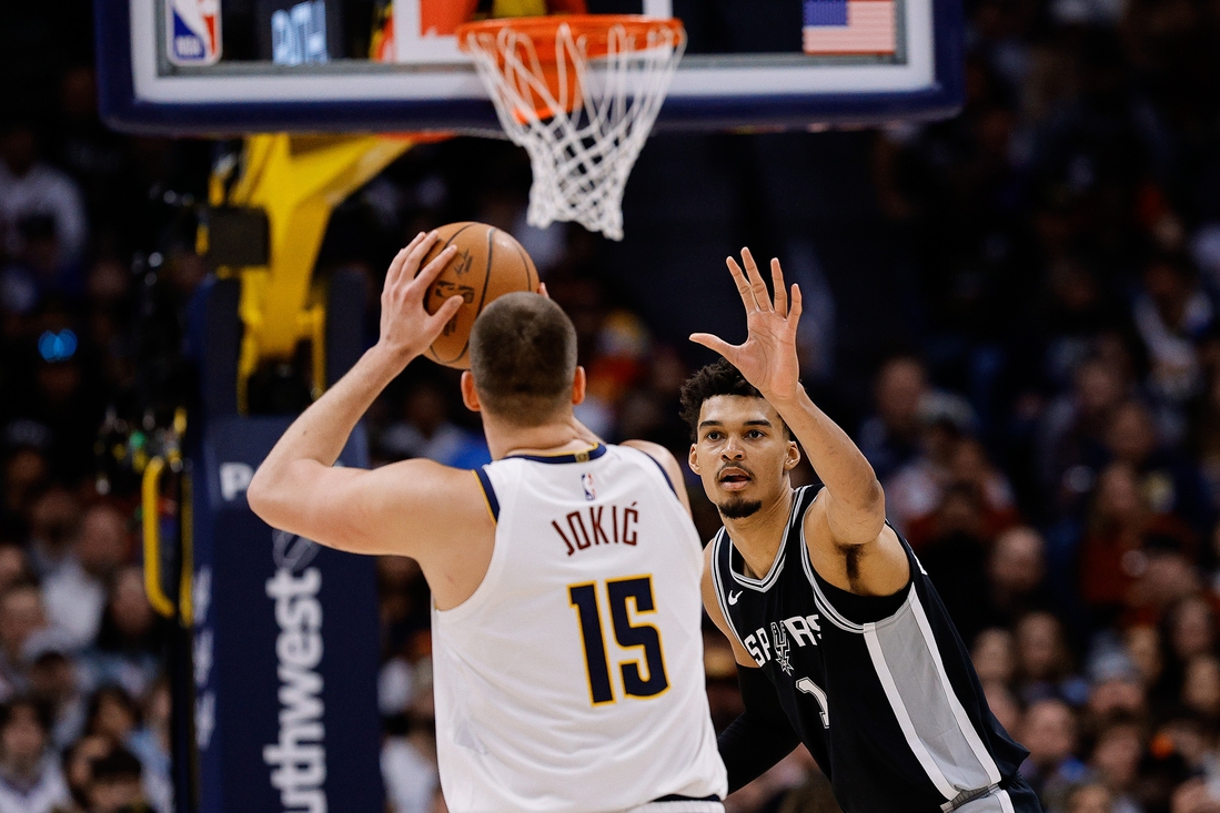 Victor Wembanyama memenangkan pertarungan para pemain besar saat Spurs mengungguli Nuggets Victor Wembanyama memenangkan pertarungan para pemain besar saat Spurs mengungguli Nuggets