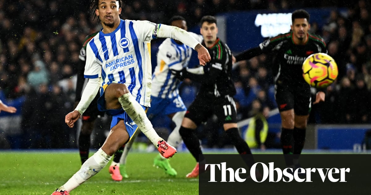 Joao Pedro berada di tempat saat Brighton menahan Arsenal setelah gol pembuka Nwaneri | Liga Utama Joao Pedro berada di tempat saat Brighton menahan Arsenal setelah gol pembuka Nwaneri | Liga Utama