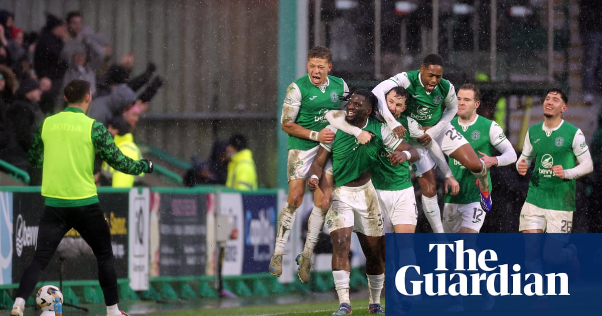 Hat-trick Hamza Ighamane tidak cukup saat Hibs membalas dalam film thriller bersama Rangers | Liga Utama Skotlandia Hat-trick Hamza Ighamane tidak cukup saat Hibs membalas dalam film thriller bersama Rangers | Liga Utama Skotlandia