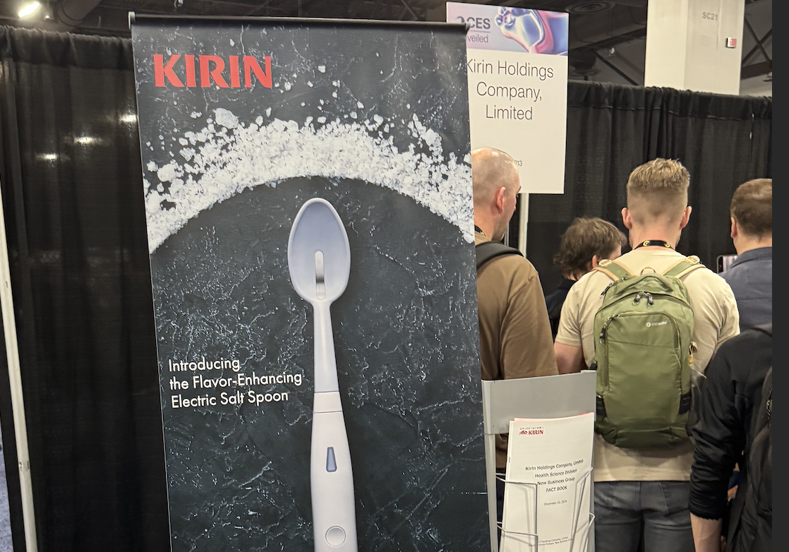 Kirin menawarkan cita rasa sendok garam elektriknya di CES 2025 Kirin menawarkan cita rasa sendok garam elektriknya di CES 2025
