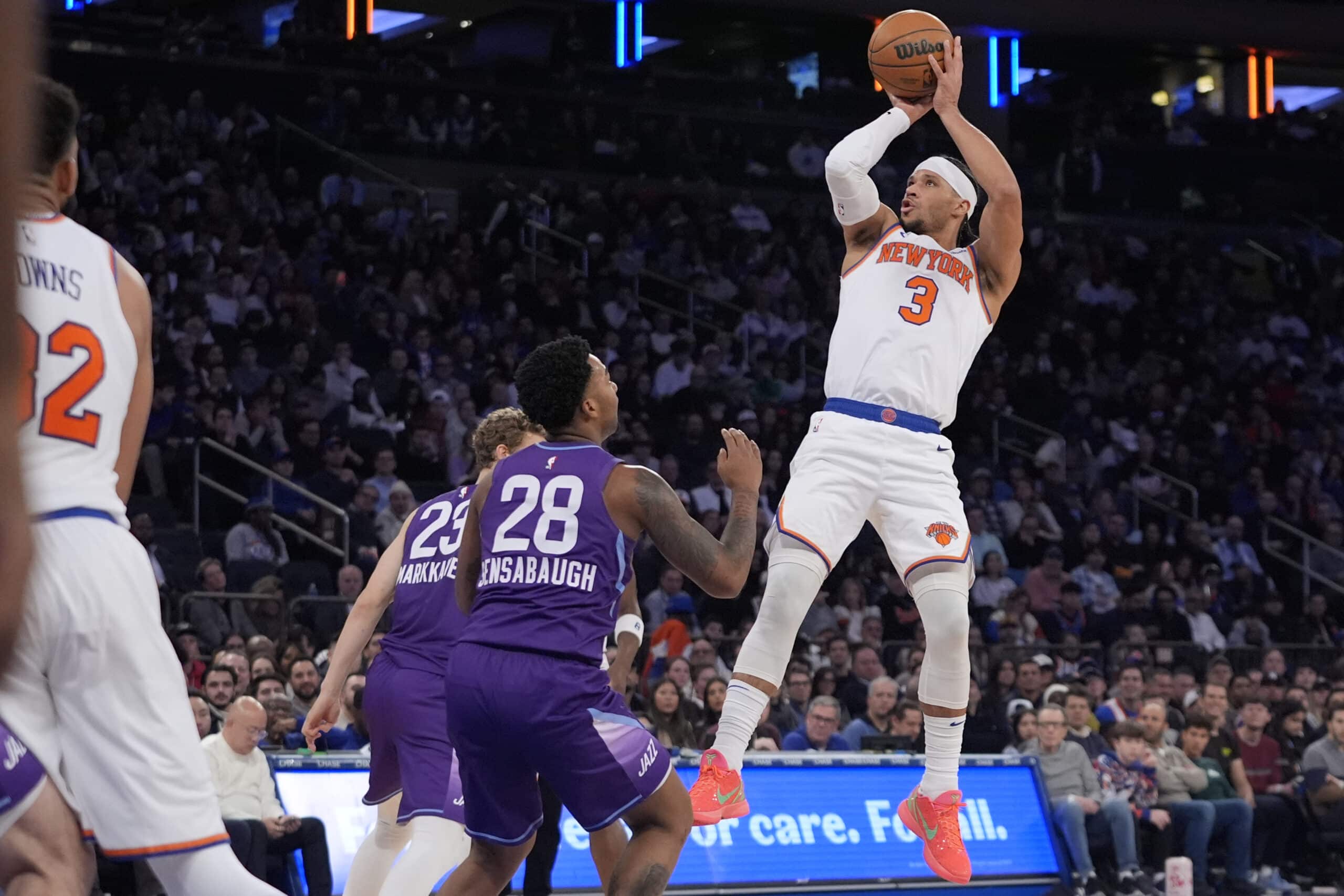 Josh Hart kembali mencetak triple-double saat Knicks mengalahkan Jazz Josh Hart kembali mencetak triple-double saat Knicks mengalahkan Jazz