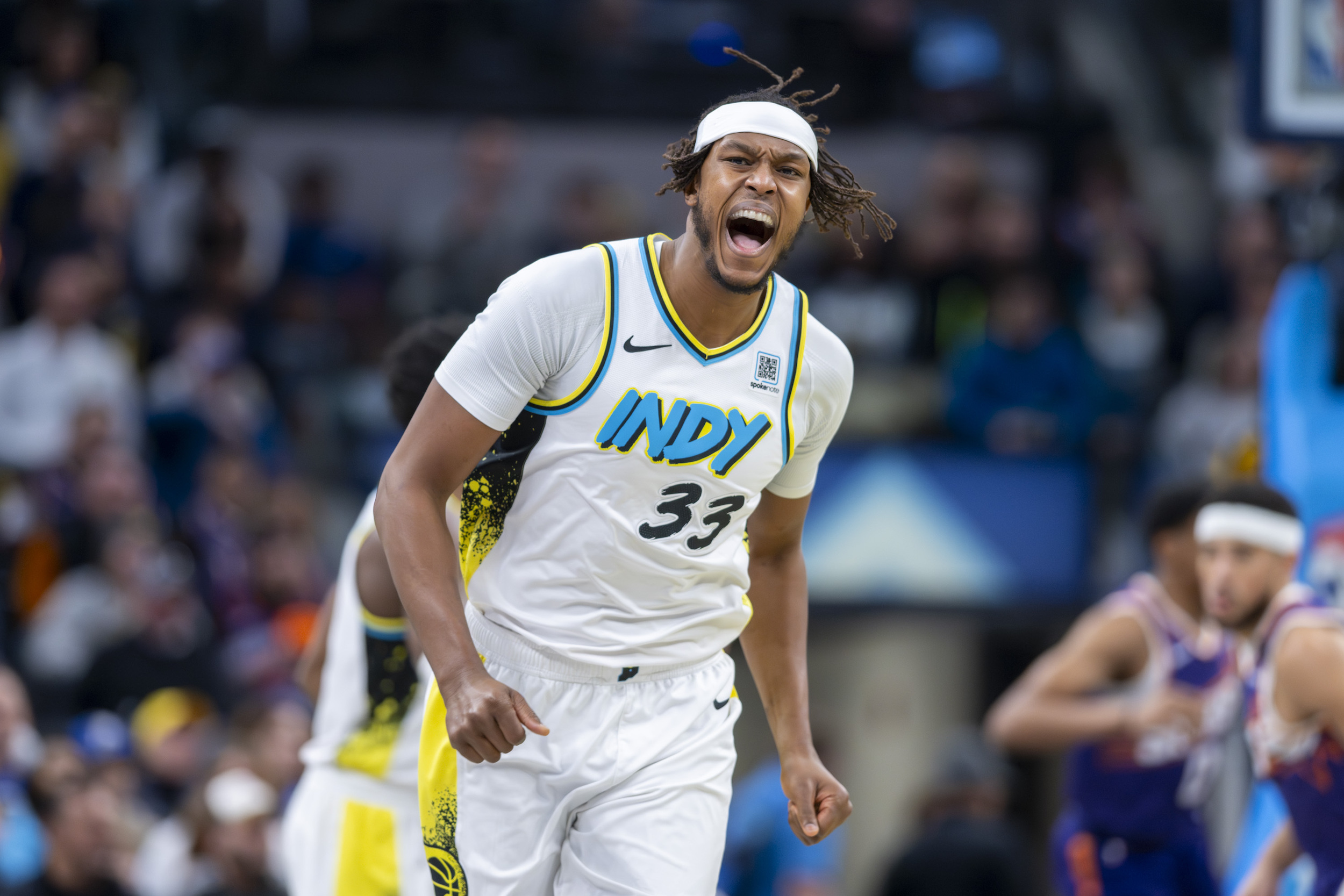 Pacers mencapai angka 0,500 dengan kekalahan dari Suns