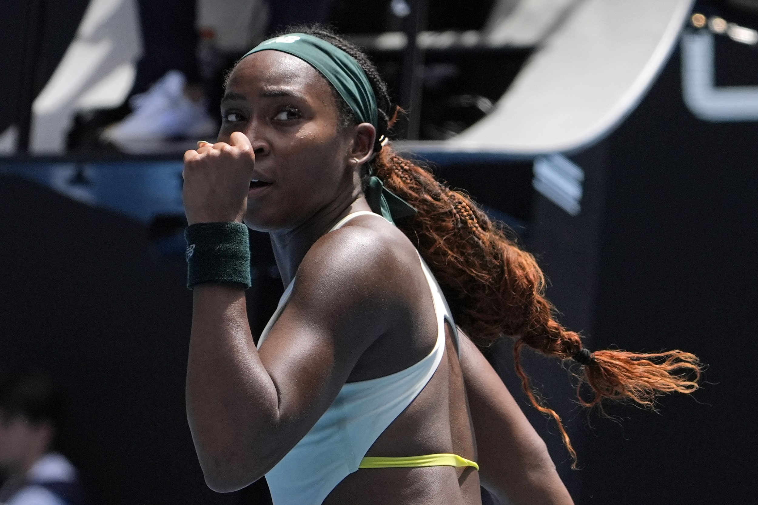 Coco Gauff turun set, mencapai seperempat Coco Gauff turun set, mencapai seperempat