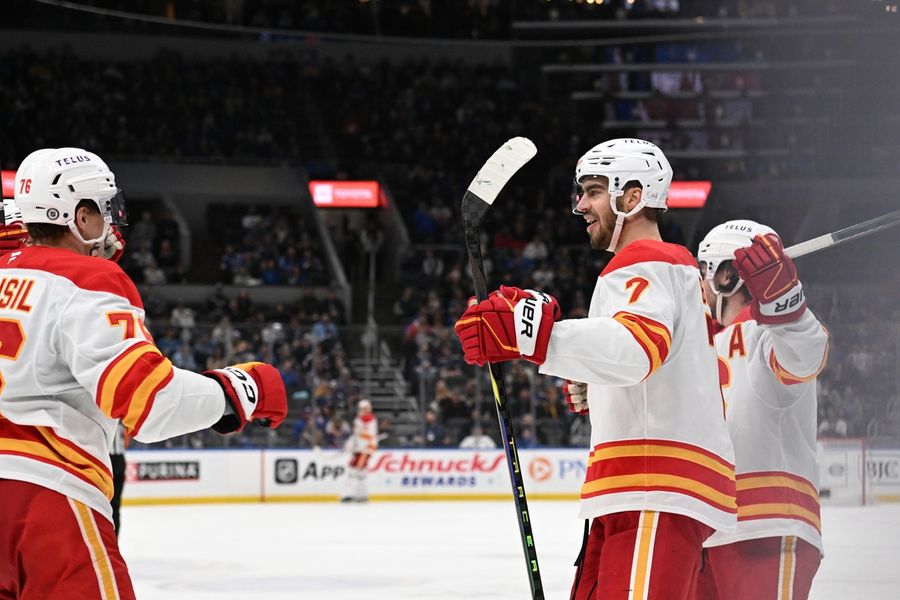 NHL: Calgary Flames di St.Louis Blues