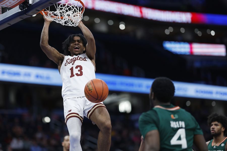 Bola Basket NCAA: Putaran Pertama Turnamen Konferensi ACC - Miami vs. Boston College