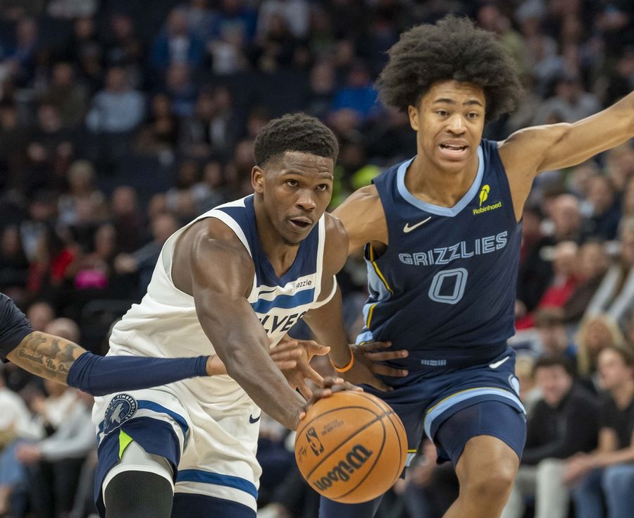 NBA: Memphis Grizzlies di Minnesota Timberwolves