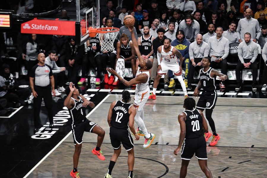 NBA: Phoenix Suns di Brooklyn Nets