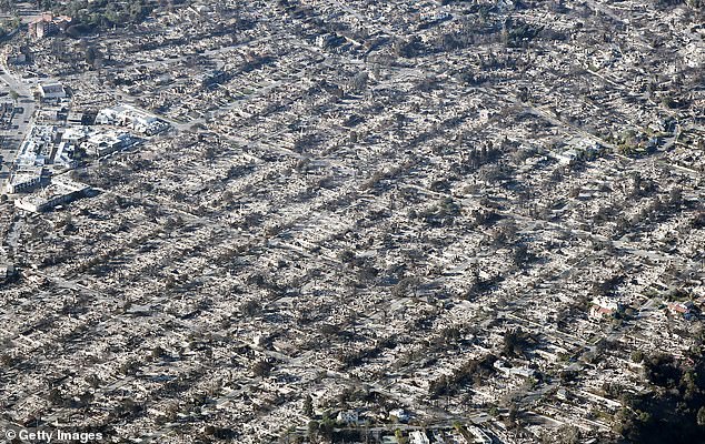 Setidaknya 24 orang tewas dan 12.000 bangunan hancur dalam beberapa kebakaran yang melanda Los Angeles bulan ini.