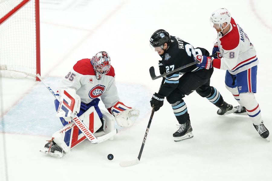 NHL: Montreal Canadiens di Utah