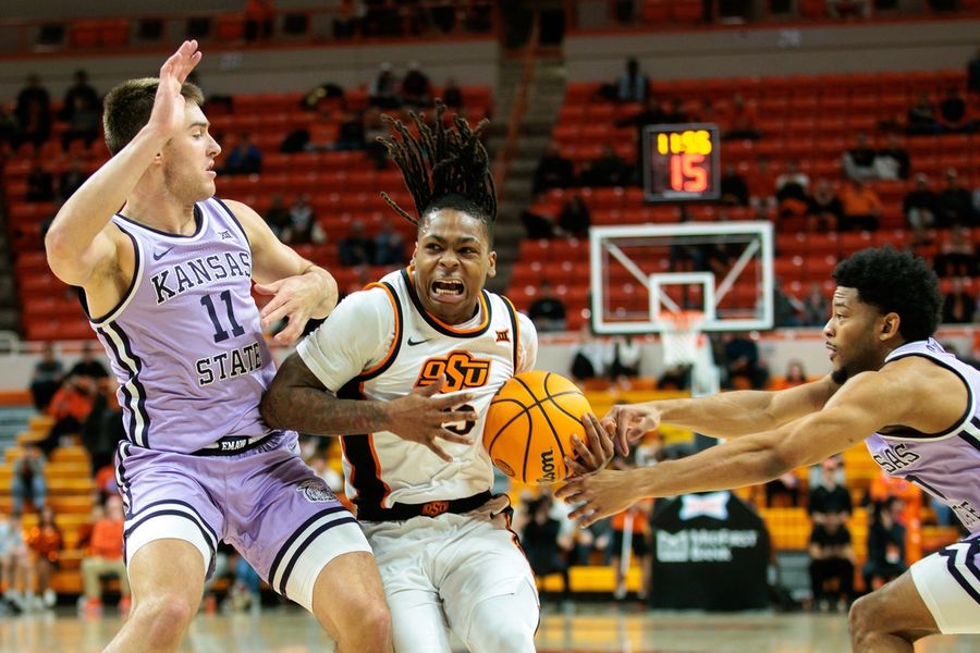 Bola Basket NCAA: Kansas State di Oklahoma State