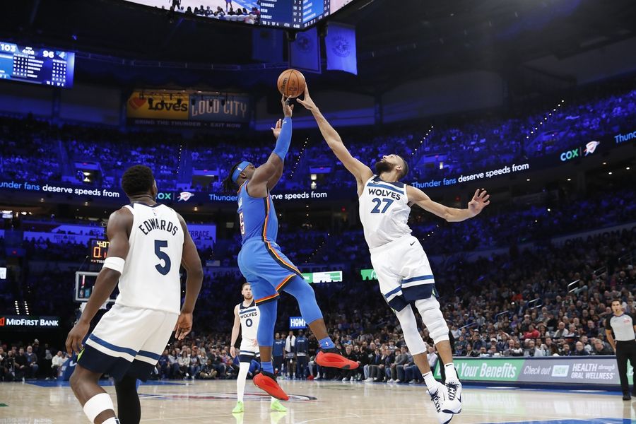 NBA: Minnesota Timberwolves di Oklahoma City Thunder