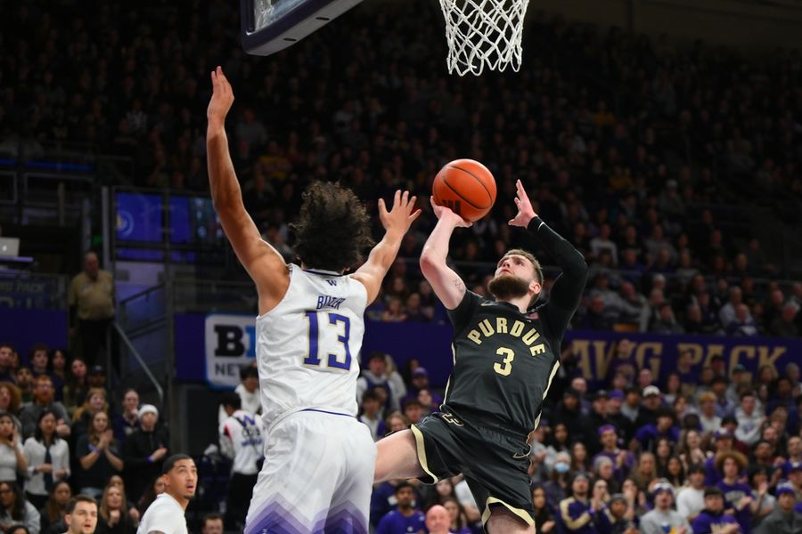 Bola Basket NCAA: Purdue di Washington