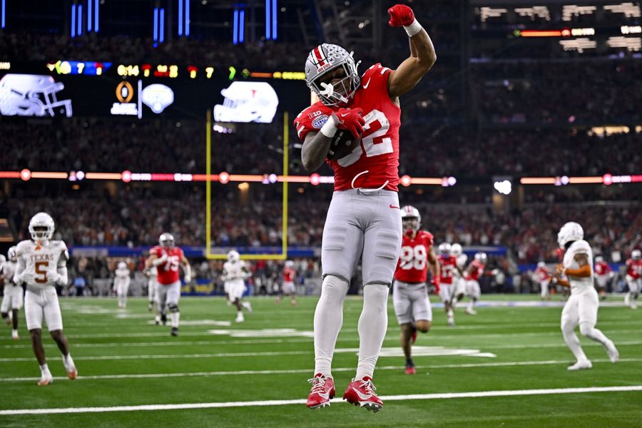 Sepak Bola NCAA: Cotton Bowl-Ohio State di Texas