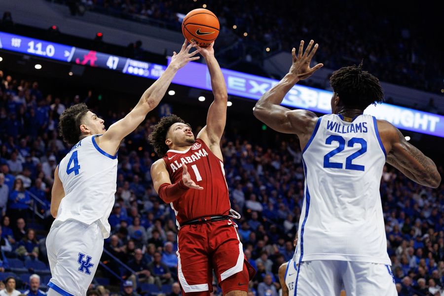 Bola Basket NCAA: Alabama di Kentucky