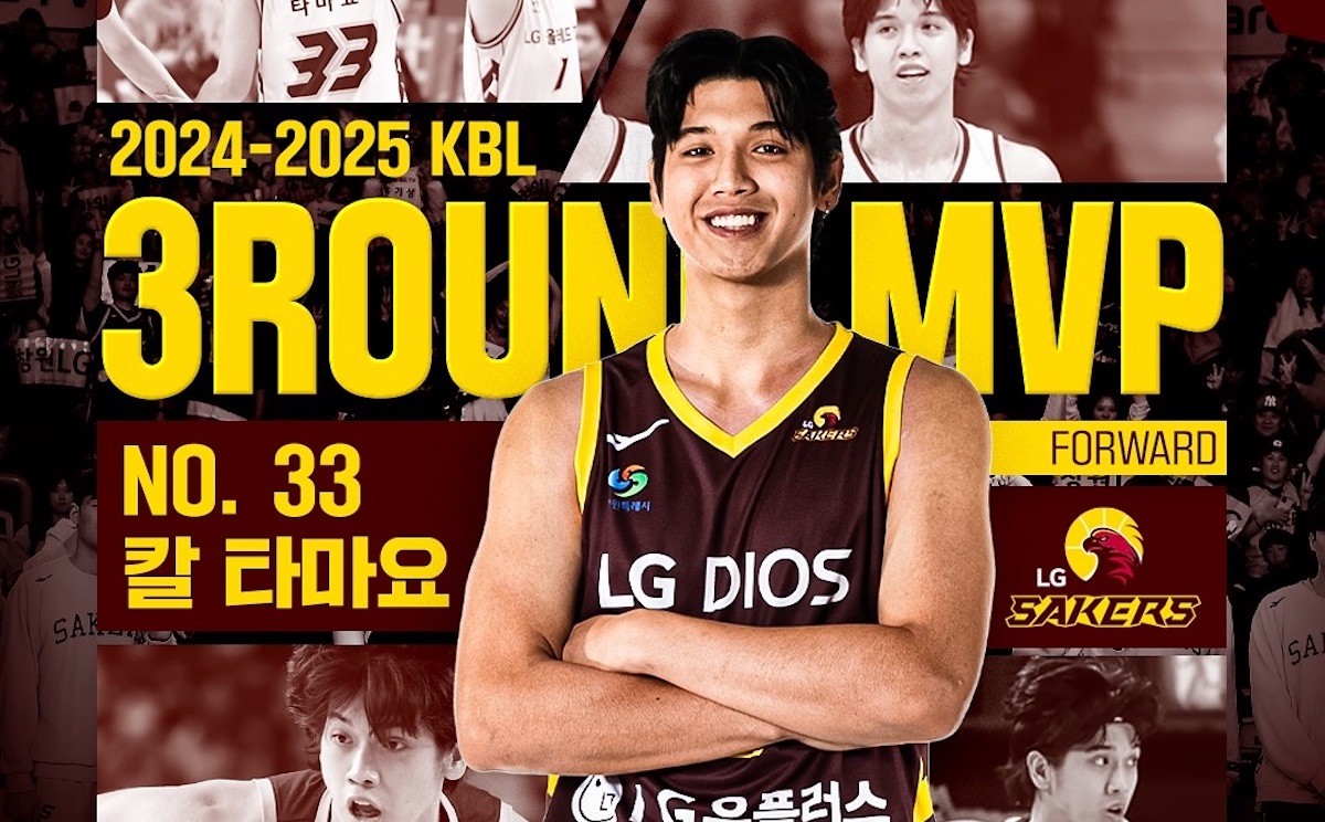 Carl Tamayo adalah MVP putaran ketiga KBL Carl Tamayo adalah MVP putaran ketiga KBL