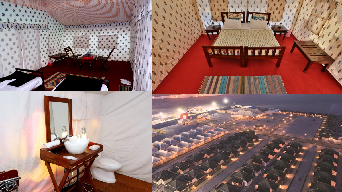 Villa tenda Maha Kumbh akan memiliki fasilitas layaknya hotel bintang 5, serta terdapat layanan 24 jam mulai dari TV hingga blower. Villa tenda Maha Kumbh akan memiliki fasilitas layaknya hotel bintang 5, serta terdapat layanan 24 jam mulai dari TV hingga blower.