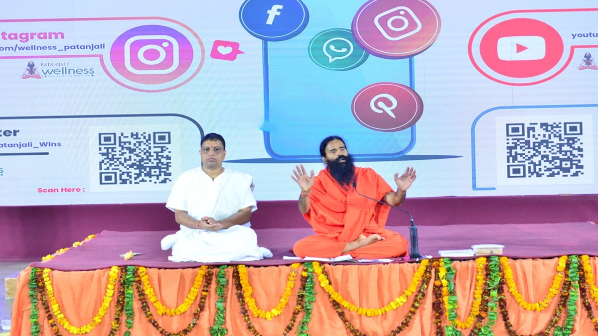 Patanjali memutuskan untuk menyelesaikan 30 tahun pendiriannya, setelah revolusi yoga, dan sekarang akan terdengar suara keong lima putaran. Patanjali memutuskan untuk menyelesaikan 30 tahun pendiriannya, setelah revolusi yoga, dan sekarang akan terdengar suara keong lima putaran.
