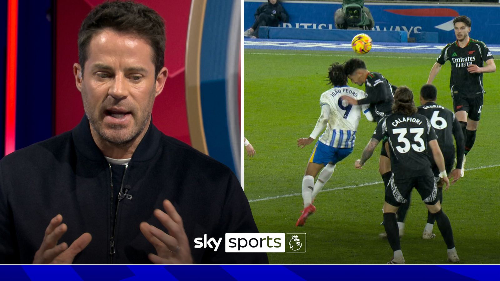 “Ini kacau dari Saliba dan Gabrielle!” | Redknapp mengkritik pasangan Gunners untuk penalti Brighton “Ini kacau dari Saliba dan Gabrielle!” | Redknapp mengkritik pasangan Gunners untuk penalti Brighton